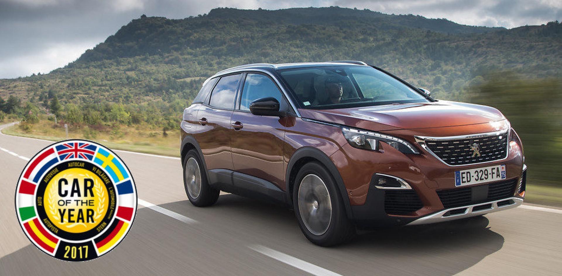 Le SUV PEUGEOT 3008 “Car of the Year 2017”