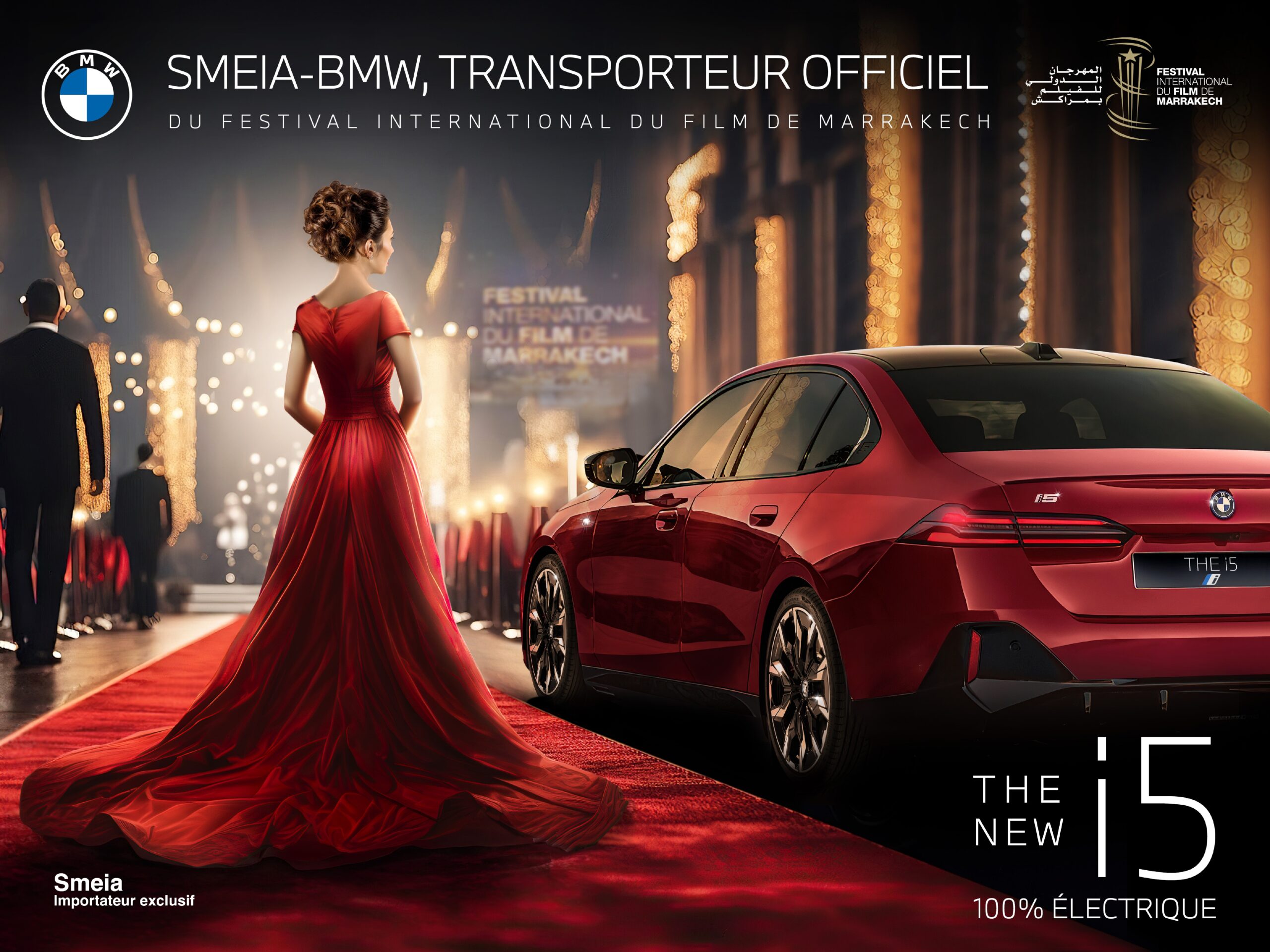 Smeia/BMW partenaire de la 20ème édition du Festival International du film de Marrakech 2023
